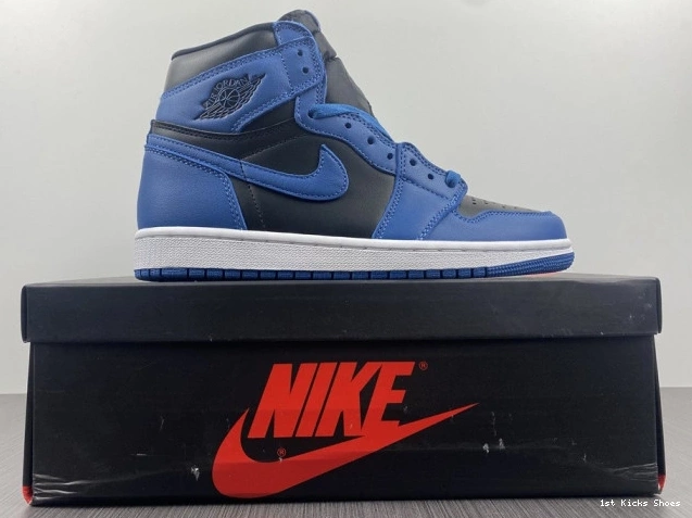 1st Kicks Retro High 1 555088-404 OG Blue' Marina Jordan Air 'Dark 0805